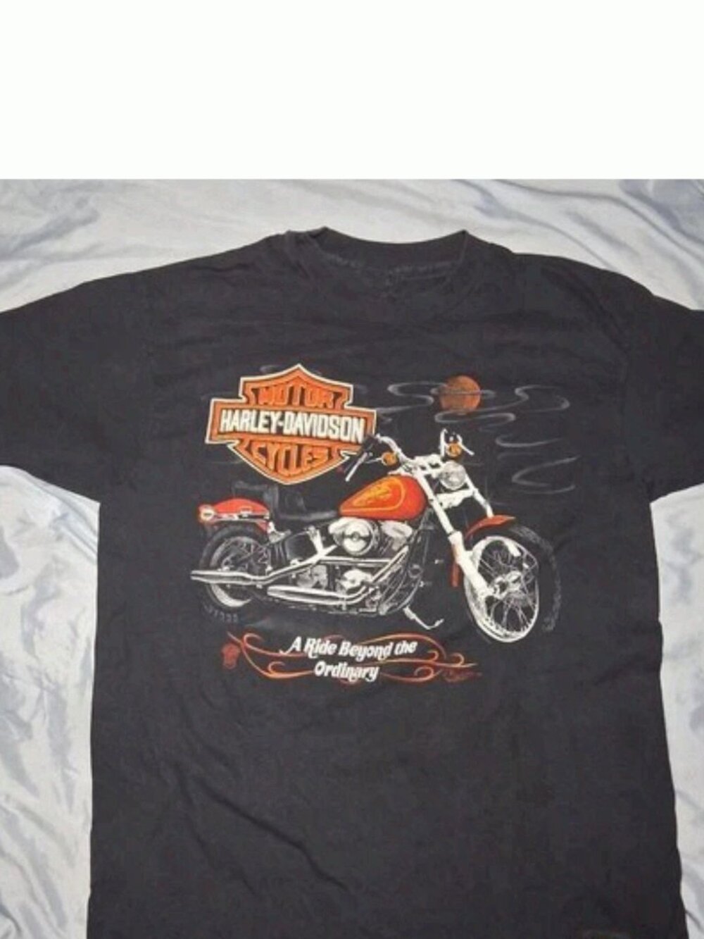 Vintage 1986 Harley Davidson Spartanburg SC Graphic T-Shirt